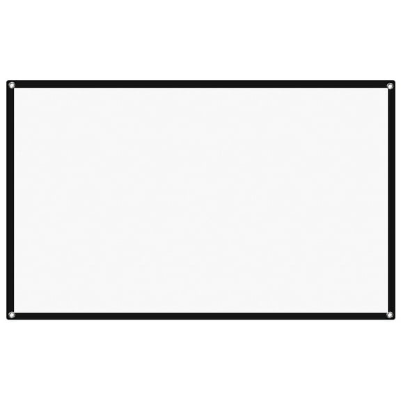 OUNONA Portable Anti-Crease Projector Screen for Home Theater, Outdoor Movie, Business Presentation, and Travel Use