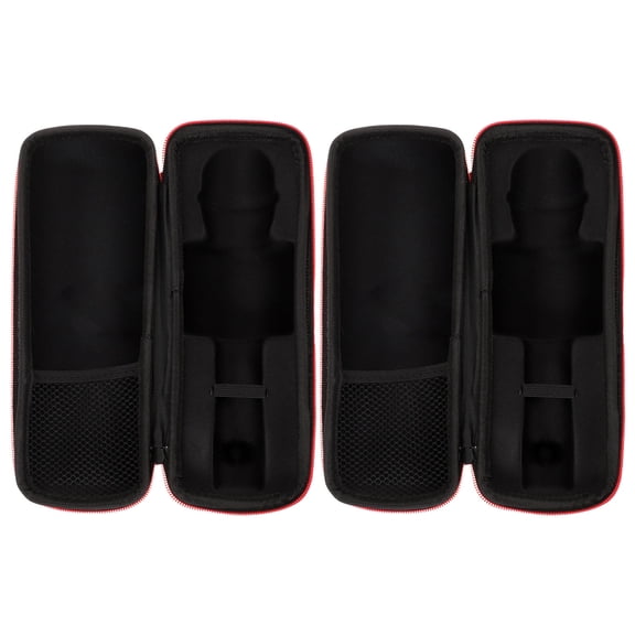 OUNONA Portable Eva Microphone Box with Quick Access Zipper for Home Use