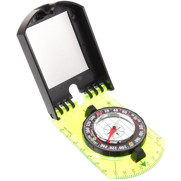 OUNONA  Portable Compass Map Navigation Flip Outdoor Camping Travel