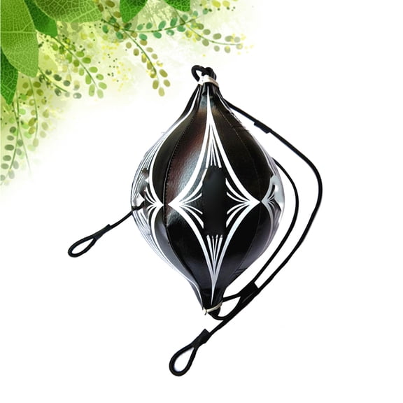 OUNONA Black Boxing Bag with Reinforced Seams for Accuracy and Agility Training