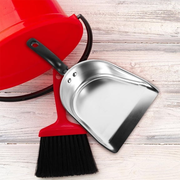OUNONA Portable Dustpan Heavy Duty Ergonomic Cleaning Tool 1Pack