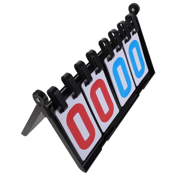 OUNONA Sturdy Thick Plastic Flip Score Keeper for Indoor Outdoor Sports Like Volleyball Baseball