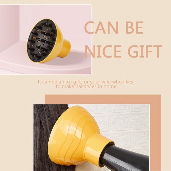 OUNONA Portable Hair Dryer Diffuser Sock Hair Care Accessories 1Set