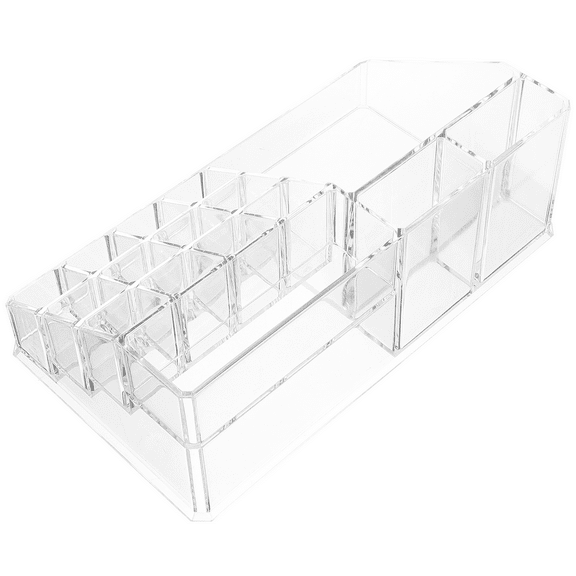 OUNONA Portable Makeup Organizer Counter Makeup Organizer Beauty Display Storage Organizer