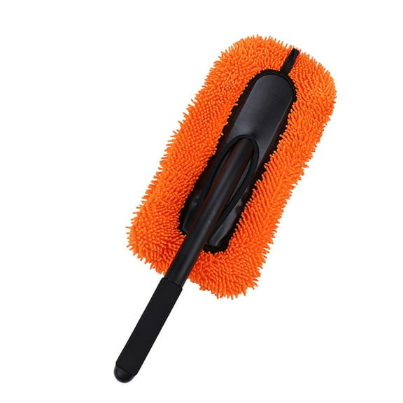 OUNONA Cleaning Tool Fiber Duster with Soft Handle for High and Hard to Reach Areas