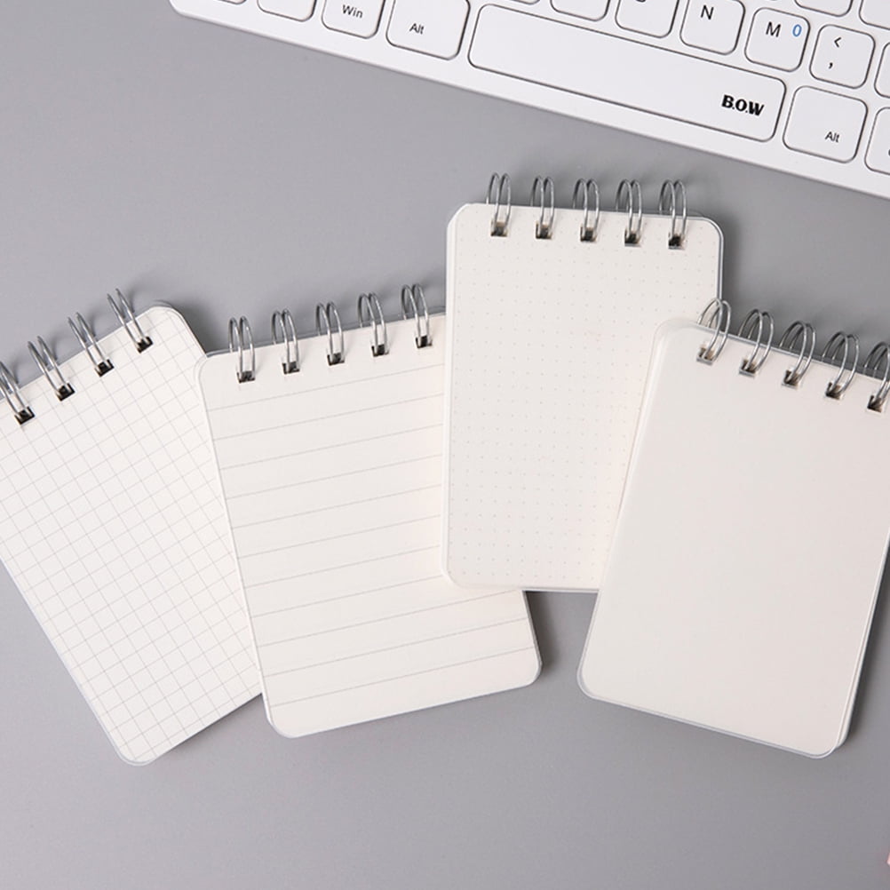 OUNONA Portable Notepad with Binder Ring Design for Writing Small Size ...