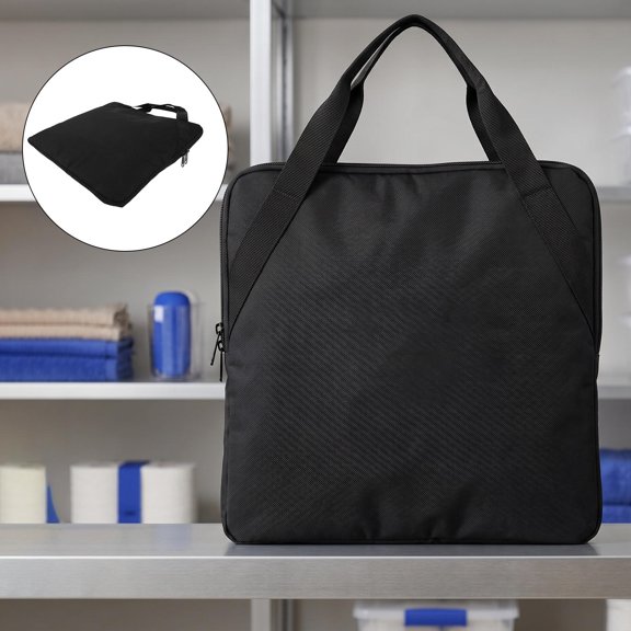 OUNONA Black Oxford Cloth Weight Scale Storage Bag for Home Use