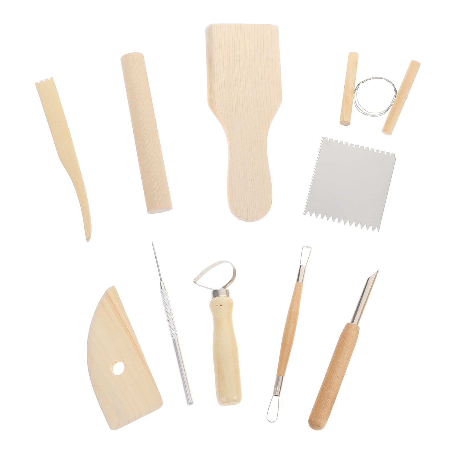 OUNONA Pottery Decorating Tool Clay Tools Shaping Sculpture - Walmart.com