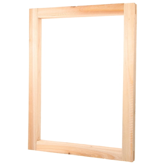 OUNONA Ivory Family Picture Frame 1-Pack for Projects and Screen Printing, and Stylish Home Decor