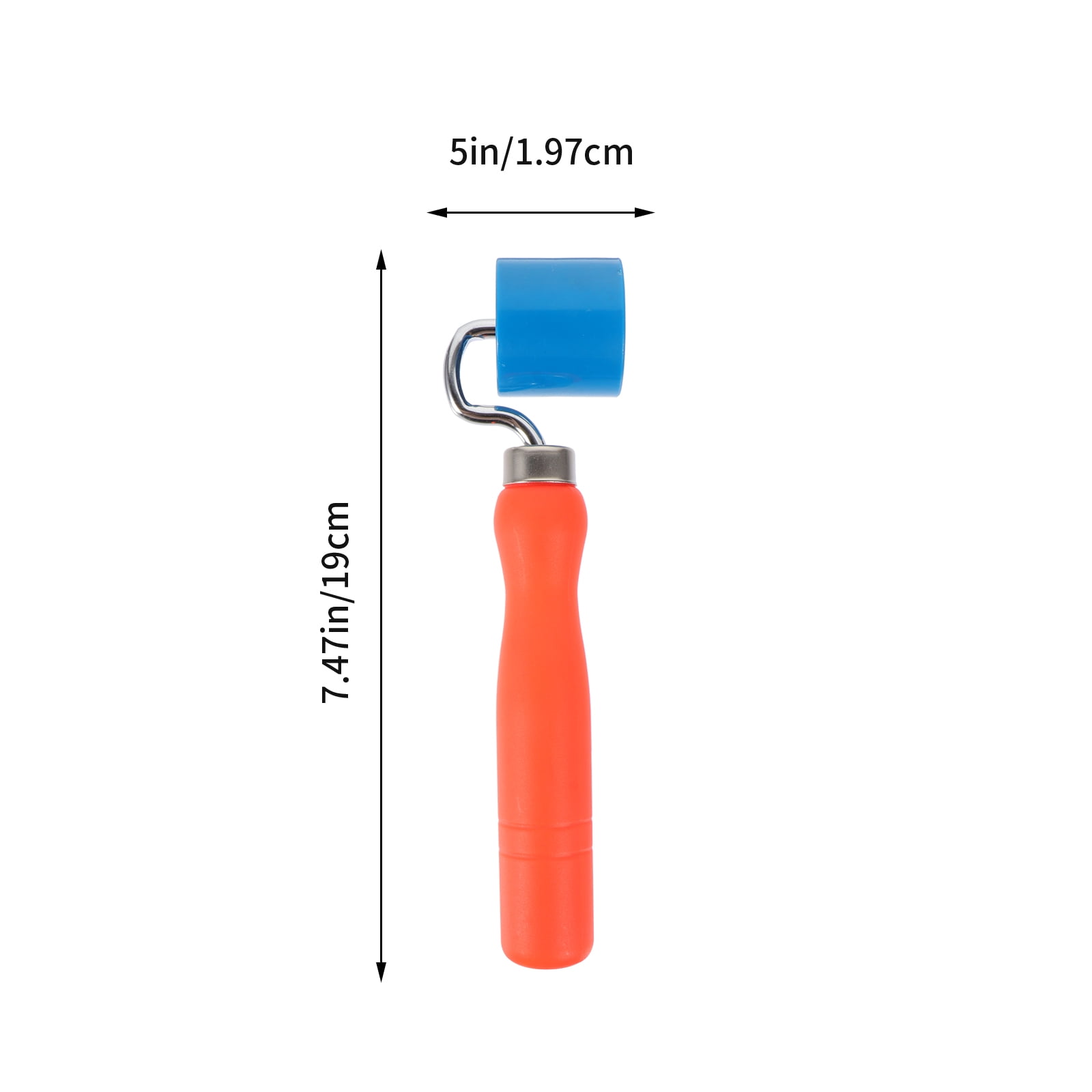 Hztyyier 40mm Stainless Steel Flat Press Plate Hand Roller Painting