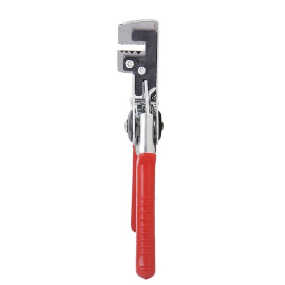 OUNONA Precise Cable Stripping Tool with Red Plastic Handle and Stainless Steel Blades