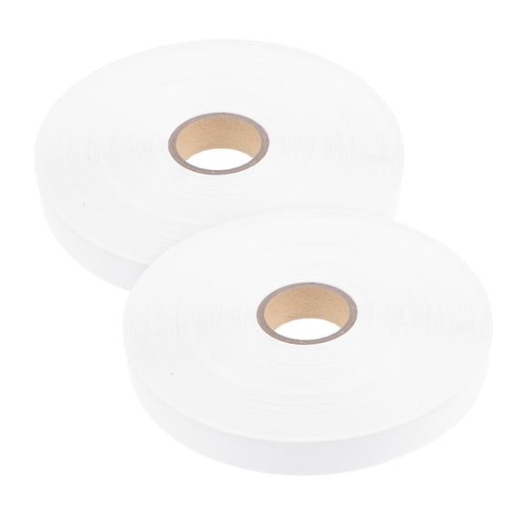 OUNONA Printable Nylon Washing Labels Blank for Custom Clothing Tags Sewing and Handmade