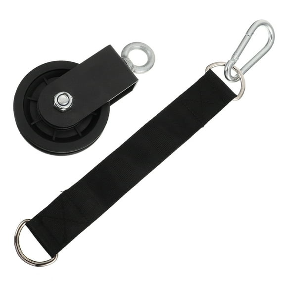 SASABAXI Traction Pulley Wheel Nylon Smooth Operation 1 Set