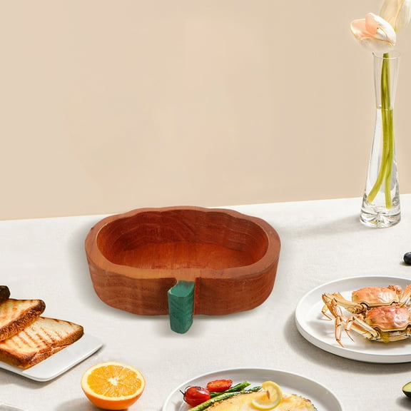 OUNONA Serving Trays Wooden for Home Decor 1Pack