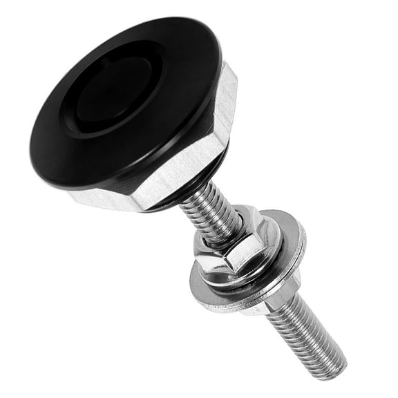OUNONA Push Button Hood Latch High Security Quick Release Hook Latch Hood Pin Bonnet Lock Supply For Car Modification