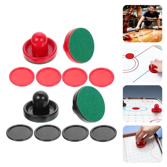 OUNONA Pushers Accessories Air Hockey Equipment 7.6X7.6X5.5CM
