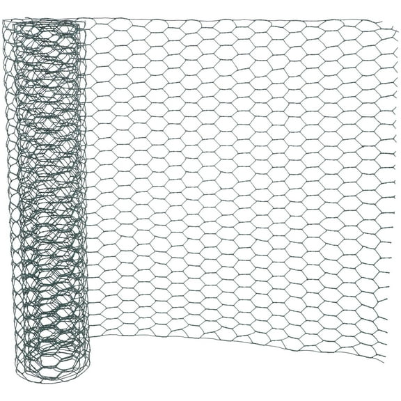 OUNONA Green Iron Wire Mesh Fence for Chicken Coop Animal Safety Barrier Outdoor Enclosure 1 Pack