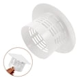thumbnail image 1 of OUNONA  Rain Hat Weather Chimney Cap Covers for outside Pipe Child White, 1 of 8
