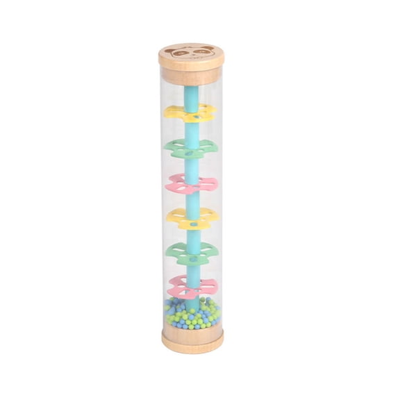 Tineasur 1Pcs Musical Instrument Enlightenment Toys Rain Sound Tube for Parents and Children Educational Toy