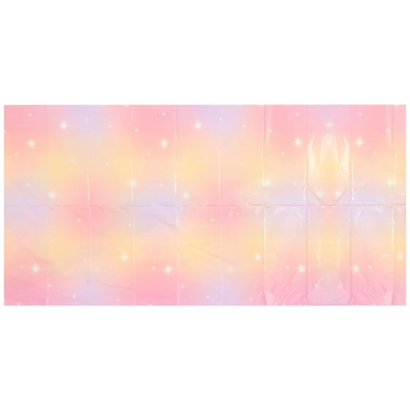 OUNONA Rainbow Tablecloth Gradient Color Convenient Child