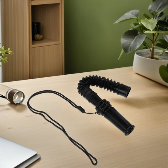 OUNONA Realistic Deer Caller Tool with Adjustable Volume Black for Outdoor Hunting Field and Mountain Use