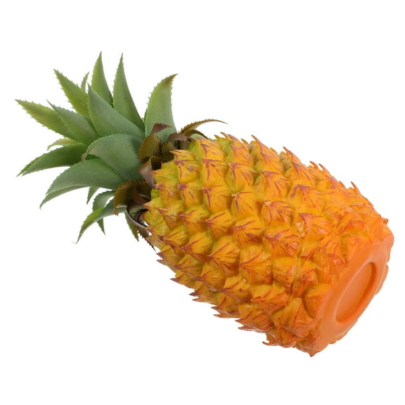 OUNONA Realistic Pineapple Fruit Model Lifelike Artificial Pineapple Faux Simulated Pineapple