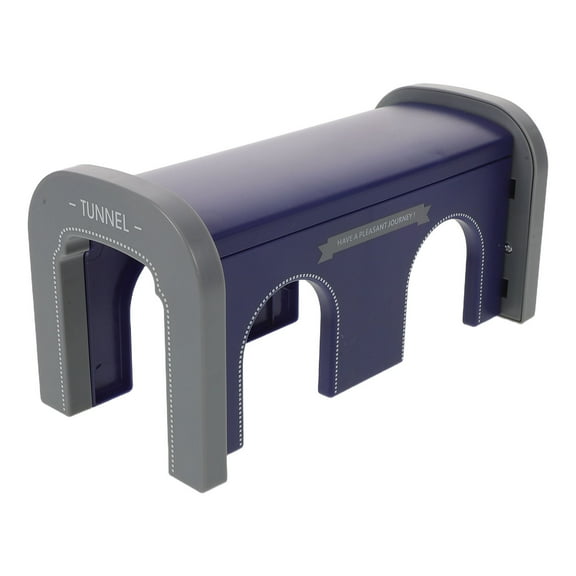 OUNONA Realistic Plastic Train Tunnel Model for Creative Railway Track Accessories