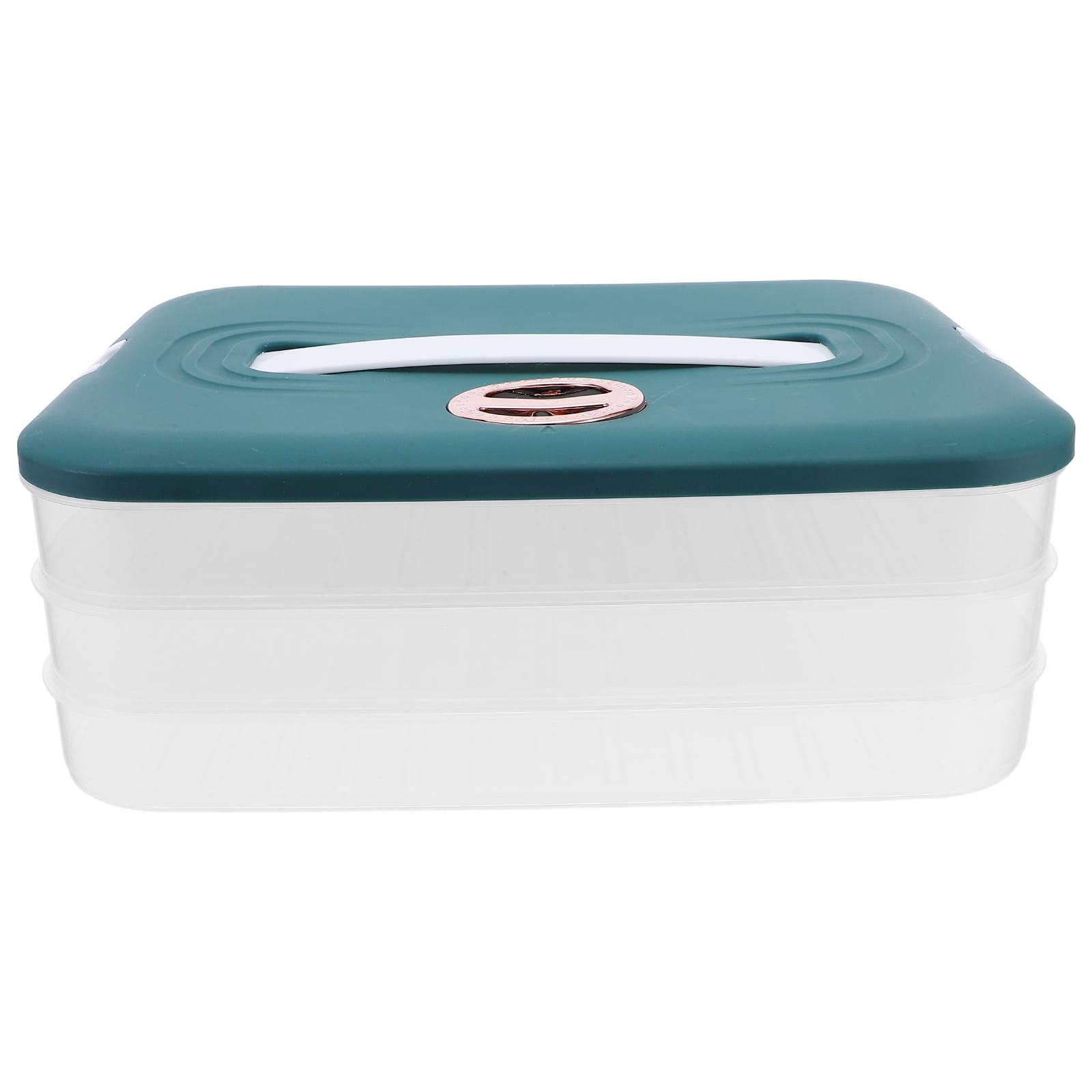 OUNONA Stackable Freezer Storage Bin for Dumplings Vegetables and Meat ...