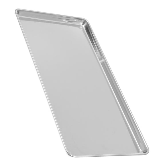 OUNONA Stainless Steel Rectangular Plate for Food Storage, Cold Noodle Serving, Kitchen Use, and Easy to Clean