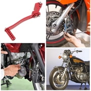 OUNONA Red Aluminum Motorcycle Gear Shifter Lever Smooth Precise Shift for Motorbike Use