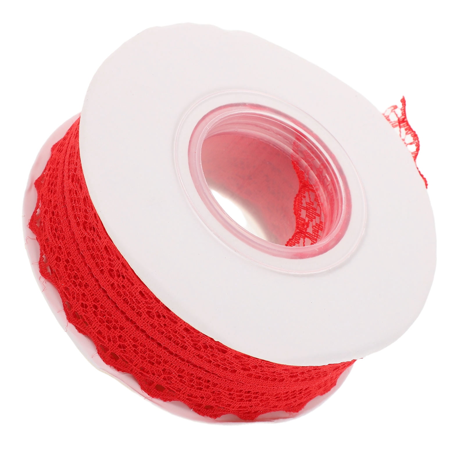 Cdf Ribbon OUNONA Elegant Red Vintage Lace Trim Ribbon for Sewing and Crafting ...
