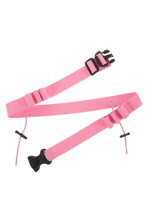 Reflective Running Bib Holder Belt for Outdoor Sports and Running Events, Adjustable and Lightweight