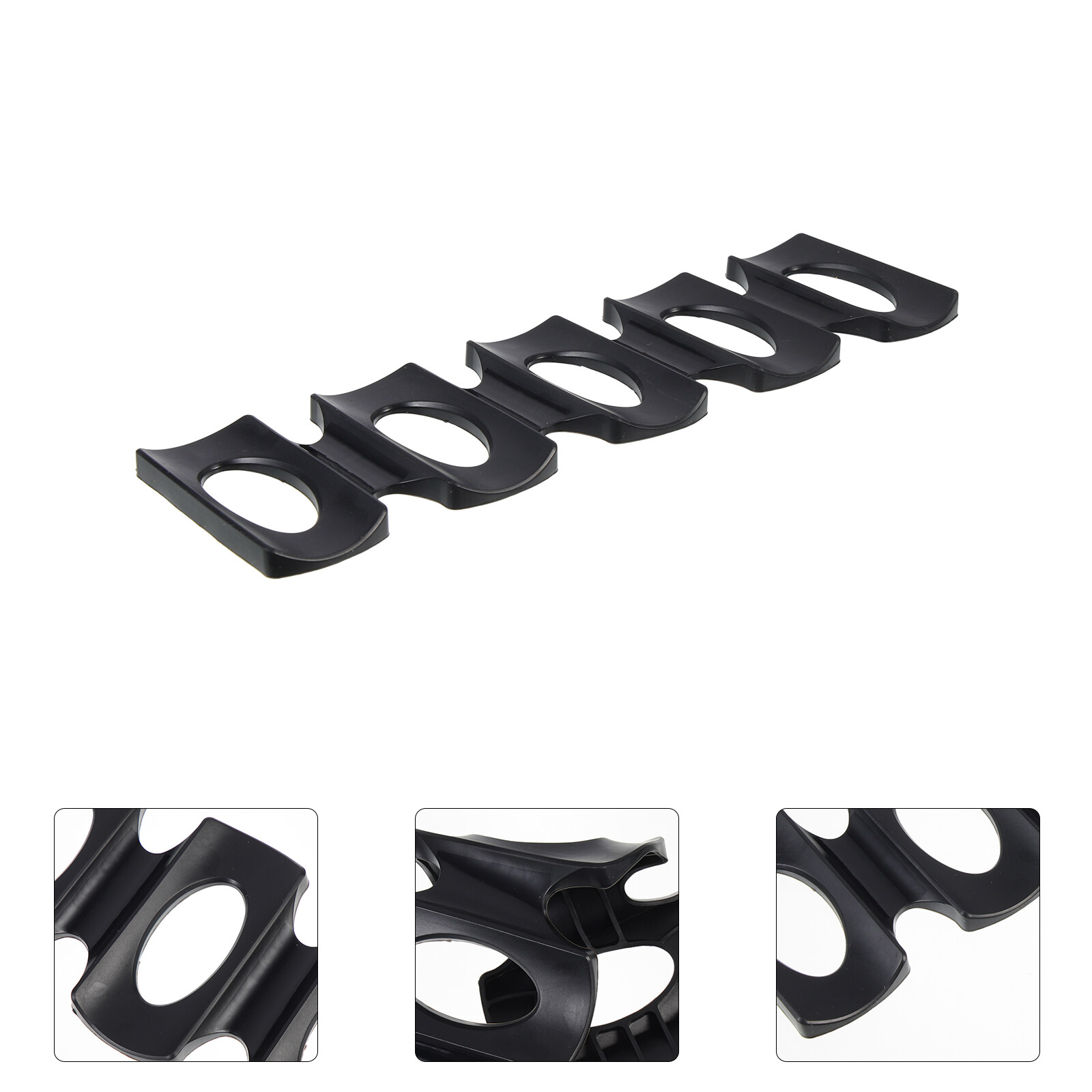 OUNONA Bottle Storage Organizer Fridge Beer Rack Silicone 1Pcs ...