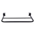 Secure Removable Metal OUNONA Removable Black Metal Bed Rail for Small Space Dorm Beds and ...