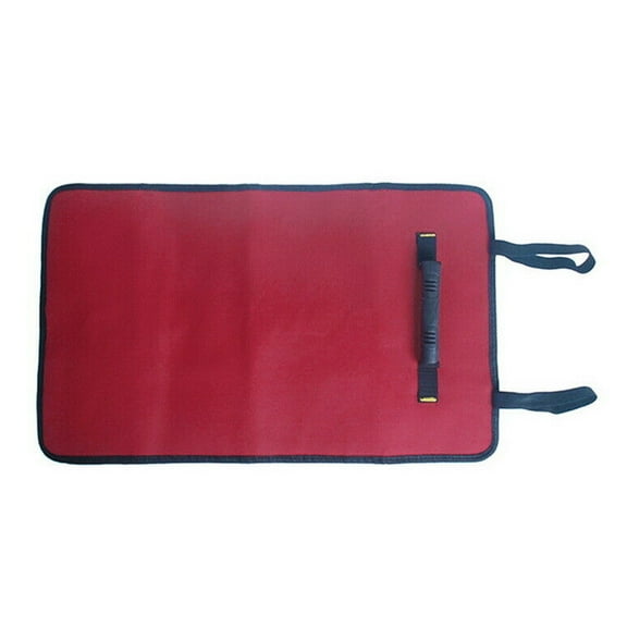 OUNONA Repair Utility Bag Multifunctional Toolkit Wrench Storage Pouch 58.5X35.5cm Red