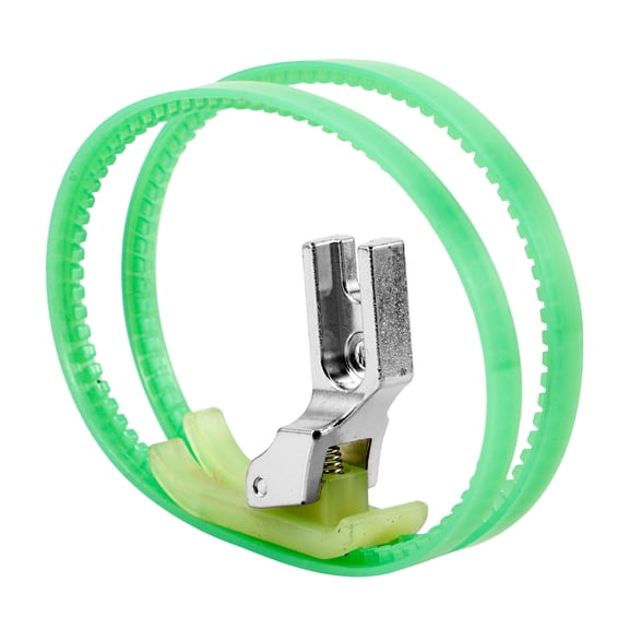 OUNONA Wear-Resistant Dual Roller Presser Feet Multi Rubber Metal for Various Sewing Machines