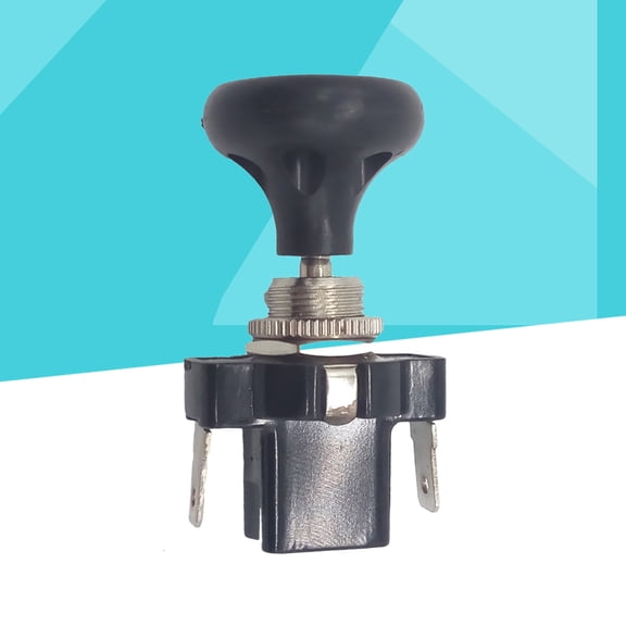 OUNONA Pull Light Switch for Car Black 12V Push Pull Headlight Symbol Control
