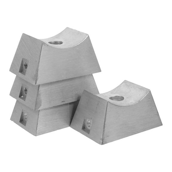 OUNONA Replacement Lamp Holder Wall Bracket Fixer Light Bulb Silver