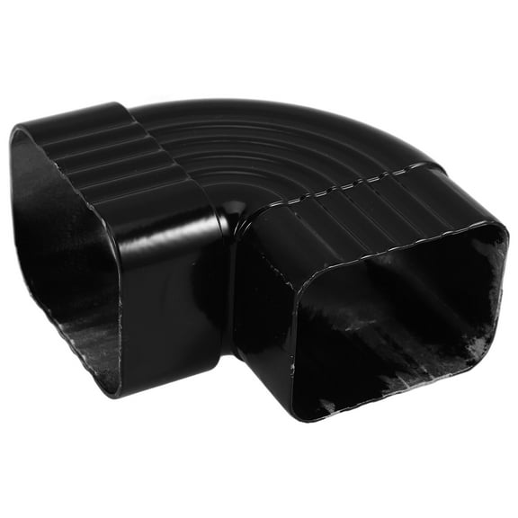 OUNONA Replacement Rain Elbow Angle Downspout Connector Adapter Bend Alloy Tube Fitting Downspout Drainage Connector Gutter Adapter