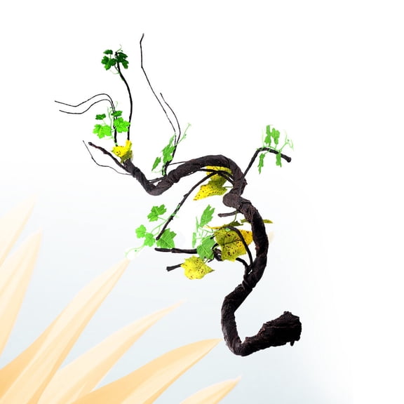 OUNONA Reptile Habitat Vine Natural Imitation Artificial Vine for Lizards and Tree Frogs