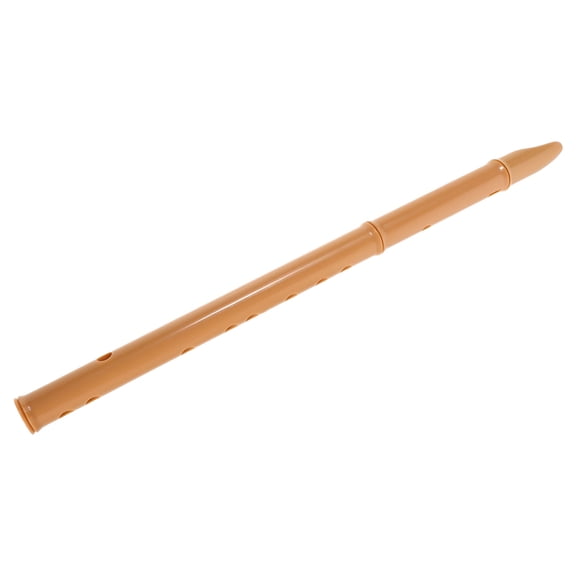 OUNONA Resin Wood Recorder Instrument with Comfortable Mouthpiece for Beginner Flute Playing