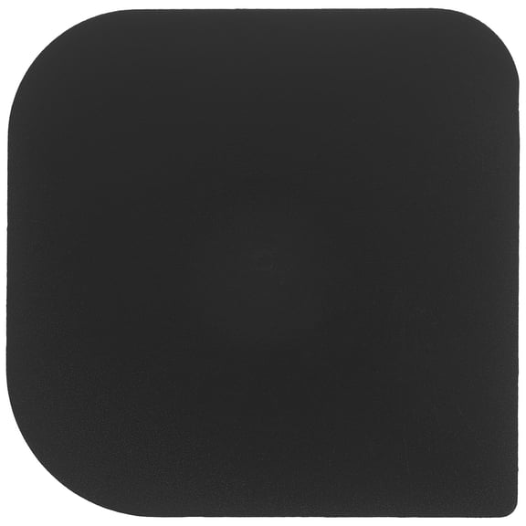 OUNONA Reusable Black Plastic Kitchen Scraper Tool Pan Scraper for Cast Iron Grill and Pot Cleaning