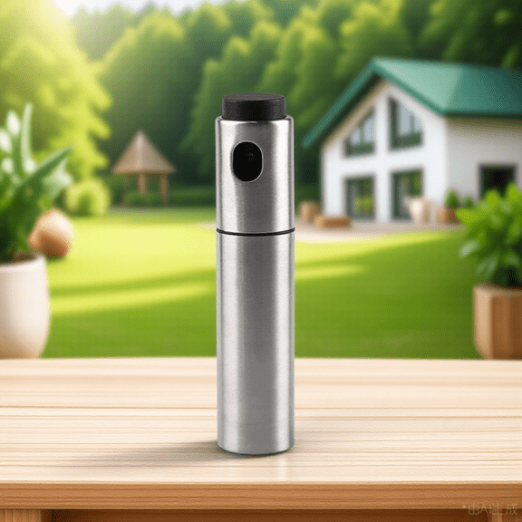 OUNONA Stainless Steel Reusable Spray Bottle for Travel, Portable 1 Piece Mist Sprayer for Home and Outdoor Use