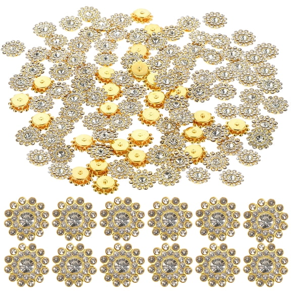 OUNONA  Rhinestones Alphabet Beads Round Disc Drill Album Decoration Bag