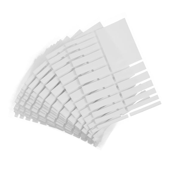OUNONA 16Sheets Invisible Ring Adjuster for Precise Fit White Soft Cushion Ring Resizer