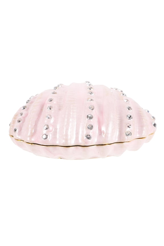Ring Storage Case Shell Shaped Jewelry Container Display Decorative