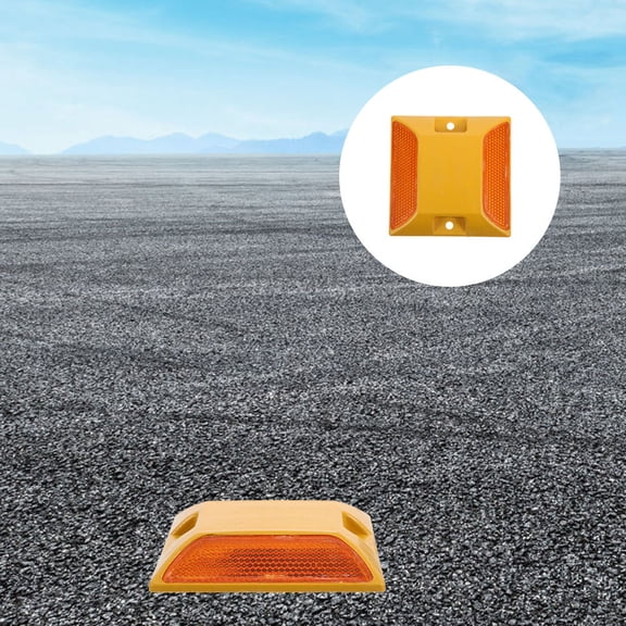 OUNONA Reflective Road Marker for Safety Guidance, Multi-Set for Traffic Control and Road Visibility