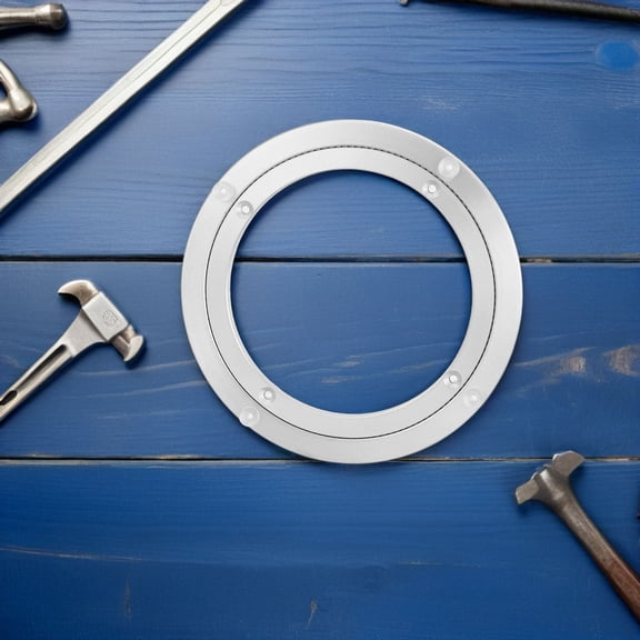 OUNONA Smooth Silent Rotating Table Server with Heavy Duty Aluminum Turntable Bearing