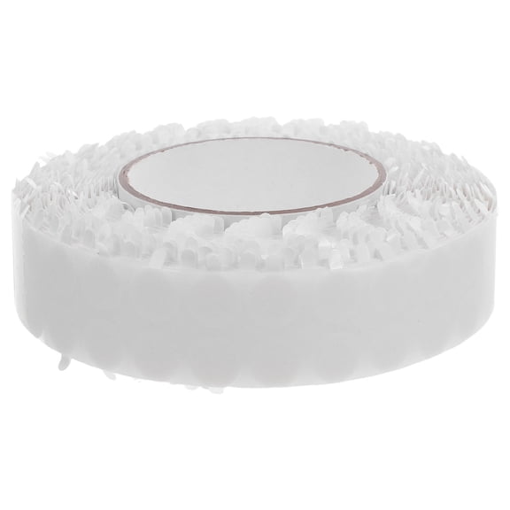 OUNONA Double Sided Foam Tape White Adhesive Dots for Crafts Candle Wick Stability Projects