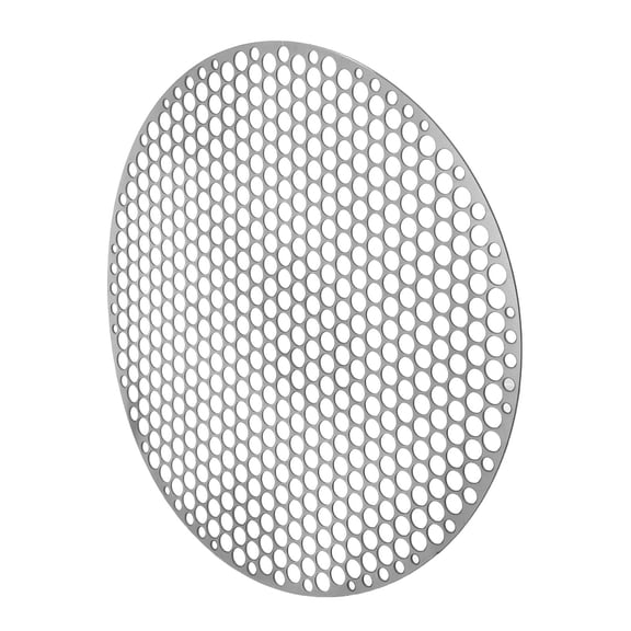 OUNONA High Strength Stainless Steel Round Grill Rack Easy to Clean Bbq Mesh for Kitchen and Camping